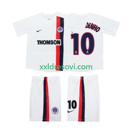 AC Milan RONALDINHO 10 2003 Retro Gostujući Dječji Nogometni Dres 2002